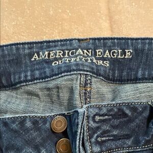 American Eagle Outfitters High Rise Women Jeans - Dark Blue